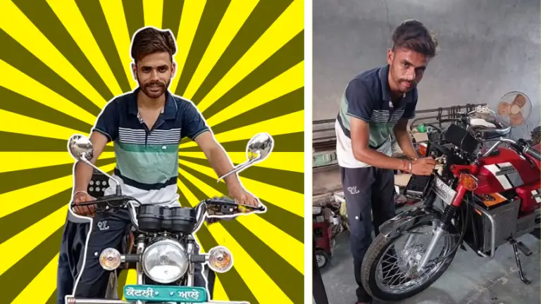 किसानों के लिए सस्ती ई बाइक बनाता है पंजाब का यह 10वीं पास युवा