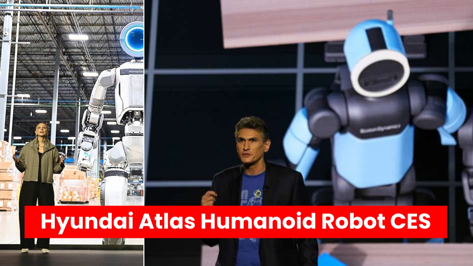 Hyundai Atlas Humanoid Robot CES
