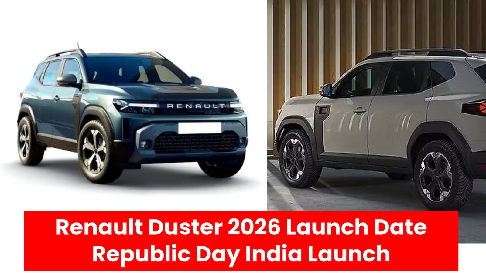 Renault Duster 2026 Launch Date Republic Day India Launch